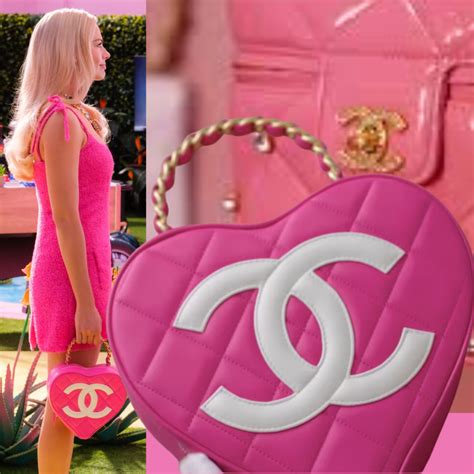 barbie chanel heart|barbie movie chanel purses.